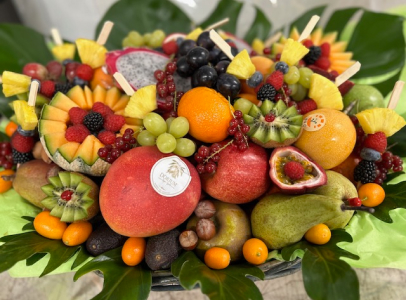 corbeile de fruits à Seysses près de Muret en Haute-Garonne 31